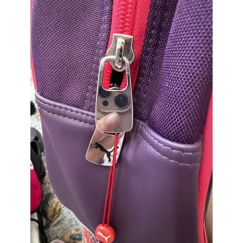 NWT  🔥 Puma Women Mesh Grip Purple Pink Shoulder Bag Carry-All Plum Purple MINT